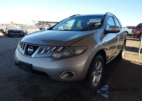 2009 Nissan Murano S z USA, uszkodzony, nr VIN JN8AZ18W29W202099